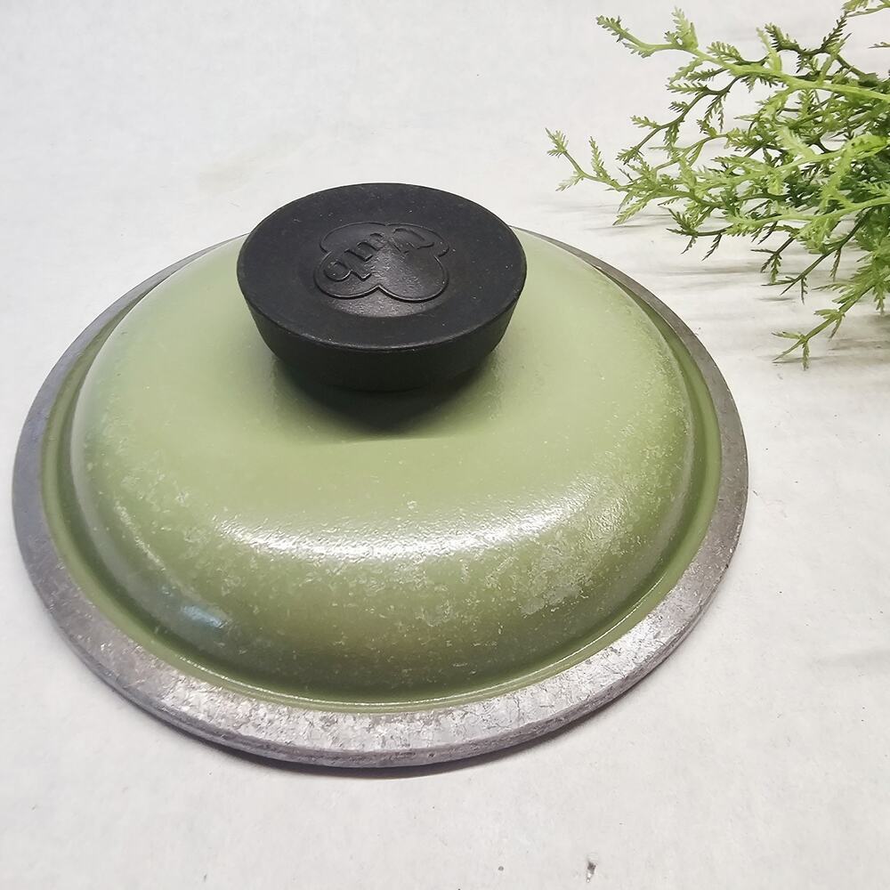 Vintage Club Aluminum 6" Pot Pan Replacement Lid Only Avocado Green